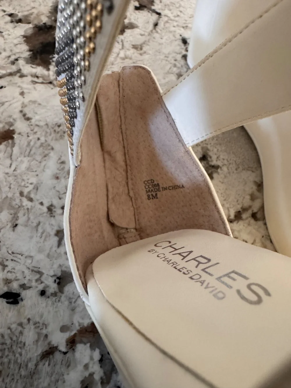 Charles David Platform Sandals